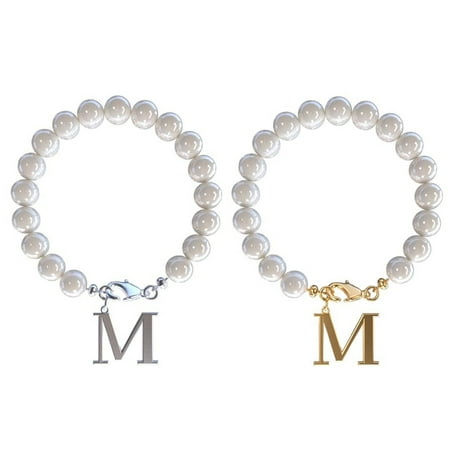 

2PCS Stainless Steel 26 Letters Charm 26 Initial Cup Accessories Pearl Cup Handle Mugs to Decorate Hobnail Tumblers Clear Pool Glasses And Platters Teal Drinking Glasses Tumbler Kitchen Set