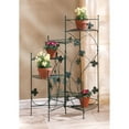 thumbnail image 3 of Zingz & Thingz Metal Ivy Design Staircase Plant Stand in Green, 3 of 3