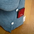 thumbnail image 3 of Reading Back Cushion Home Pillows with Adjustable Neck Waist Support Filling Pillows with Phone Pocket, 3 of 6