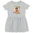 thumbnail image 3 of Inktastic My Grandma Loves Me to the Moon and Back Girls Toddler Dress, 3 of 5