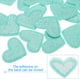 thumbnail image 3 of Uxcell Parches de Hierro en Forma de Corazón Parches Bordados Aplicaciones Embellecedores para Ropa Azul Cielo 16 Pzs, 3 of 7