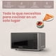 thumbnail image 2 of Chefman Microondas Digital 0.7 Pies Cúbicos | 8 Menús Automáticos Acabado Espejo, 2 of 6