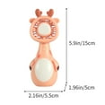 thumbnail image 5 of WKSCLPAI Mini Portable Handheld Fans, Cute Deer Deer Small Fan,Powerful Mini Turbo Fan, Lightweight Silent Usb Rechargeable Fan for Indoor Outdoor Activities, Travel, Working, Coffee, 5 of 5