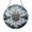 Acrylic 3.5 Inch, variant on Winter Snowflake Decorative Window Hanging – Stained Glass Style