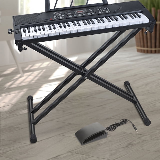 UPOUART Accesorio Pedal Para Piano Electrónico Con Tecnología Acústica Sofisticada Y Material Resistente Negro