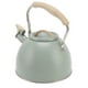 thumbnail image 2 of Tetera con silbato, Tetera con silbido, Tetera de té ligera de 3 L, Tetera de fondo plano, diseño exquisito Jadeshay A, 2 of 8