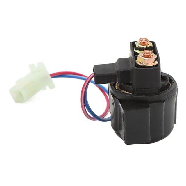 Relé De Solenoide De Arranque, Interruptor De Relé De Solenoide Reemplazo Directo Conductividad ABS Cobre Control De Corriente Larga Durabilidad Para ATV UTV ANGGREK Otros