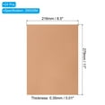 thumbnail image 2 of Uxcell 11"x8.5" Metallic Mirror Board Sheets, 24 Pack Rose Gold Cardstock Foil Board Reflective Sheet 250gsm, 2 of 6