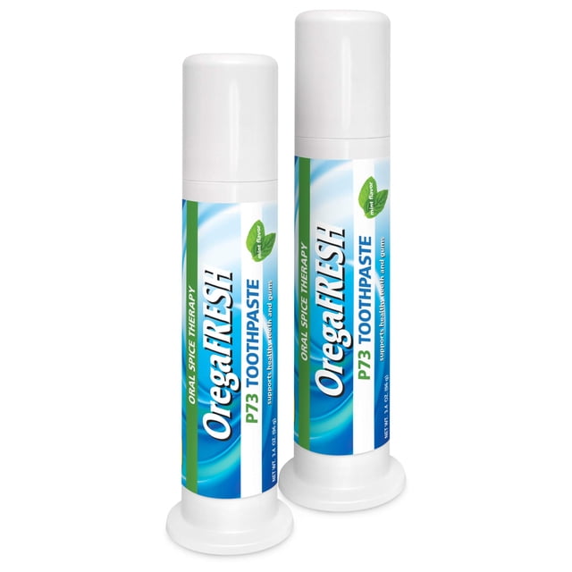 Pasta de dientes North American Herb & Spice OregaFresh 100 ml (paquete de 2)