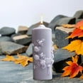 thumbnail image 6 of HongHeng 1Pc Embossed Rose Pillar Fragrant Candle for Girls Bathroom Bedroom Room Decor Aesthetic Valentine's Day Decoration, 6 of 6