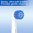thumbnail image 3 of 16 Pack Sensitive Clean Replacement Brush Heads for Oral B Electric Toothbrushes, Gum Care Toothbrush Head, Soft Bristles, White, 3 of 7