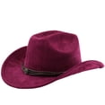 thumbnail image 1 of Functional Western Cowboy Hat for Outdoor Adventures with Curved Brim Lightweight Travel Accessory, 1 of 3