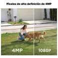 thumbnail image 3 of Cámara De Seguridad Hd Wifi 4mp Con Baterías Dytimeem,con Alarma,detección De Movimiento,audio Bidireccional,visión Nocturna A Todo Color,ip65 Impermeabledos Baterías De 4000ma, 3 of 8