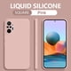 thumbnail image 1 of Funda de silicona líquida para teléfono Xiaomi Redmi Note 11 10 9 8 Pro Max 11S 10S 9S 9T 9A Mi 12 11 10T 11T Pro Poco X3 F3 M4 Pro Fivean unisex, 1 of 2