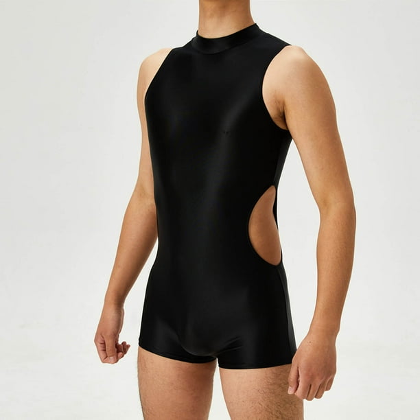 WILLBEST Pantalones Cortos Deportivos de Cinco Puntos de Color Liso con Tirantes de Seda Helada de Secado Rápido para Hombre