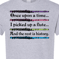 thumbnail image 4 of Inktastic Funny Flute Music Quote T-Shirt, 4 of 5