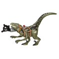 thumbnail image 1 of Jurassic World Bashers & Biters Velociraptor Blue Figure, 1 of 2
