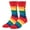 Pride, variant on , Womens, Animals, Unicorn, Crew Socks, Novelty Silly Fun Cute