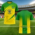 thumbnail image 7 of Soccer Jersey 2026 Fan Top for Big Boy Youth Brazil Top Comfortable Kids Team Apparel for Play And Everyday Fashion Top Size11-12T, 7 of 7