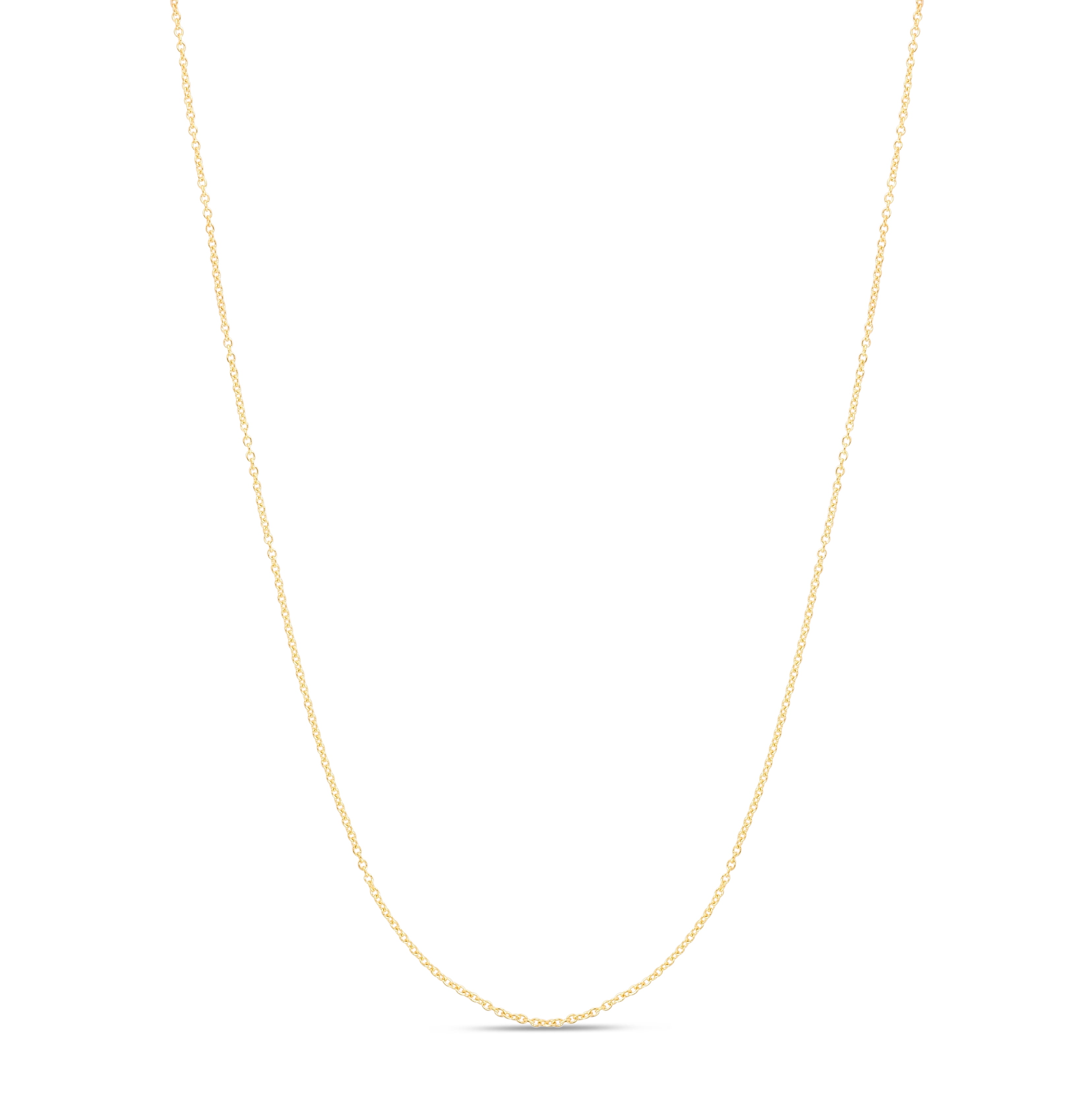 14K Yellow Gold 16-18in 1mm Extendable 