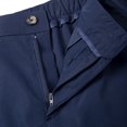thumbnail image 5 of Men's Leisure Straight Leg Zipper Jogging Trousers, Casual Running Pants for Gym, Outdoor and Street Style,Navy,2XL, 5 of 6