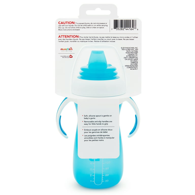 Baby Sippy Cup，Cute Leak Proof Sippy Cup with Handles and Scale