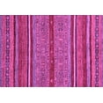 thumbnail image 1 of Ahgly Company Indoor Rectangle Abstract Pink Modern Area Rugs, 2' x 5', 1 of 4