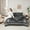 Black White, variant on Manfei Boho Exotic Style 7-Piece Bedding Comforter Set,Retro Victorian Floral King Bedding Sets,Pink White Bed Sheets For Adults,Microfiber Bedroom Decor Reversible