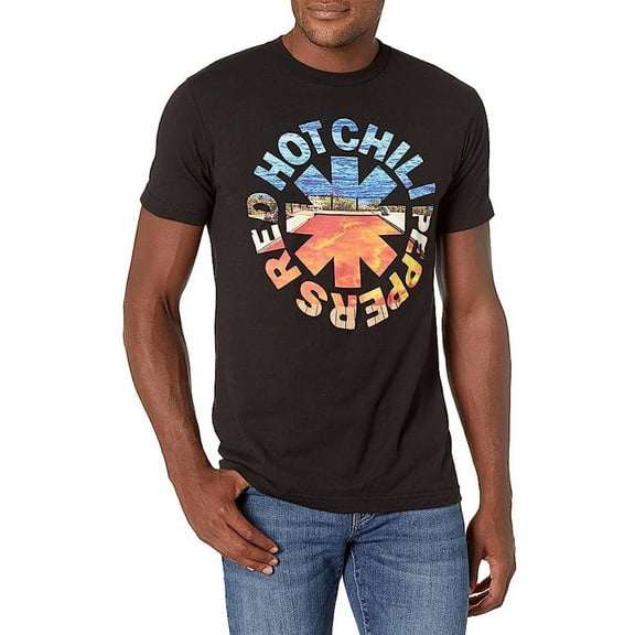 Red Hot Chili Peppers Men's Californication Asterisk T-Shirt Black X-Large | Officially Licensed Merchandise