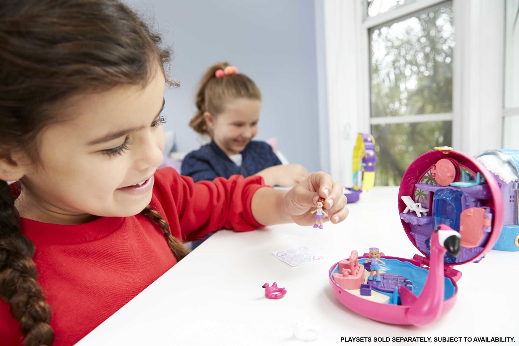 Polly Pocket Mini Toys with Compact Playset and Oman Ubuy - Main Image