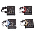 thumbnail image 3 of Toystoory Clip giratorio de mosquetón resistente al desgarro y que no se desprende, confiable para diario, gancho giratorio Escalada rojo, 3 of 6