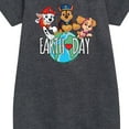 thumbnail image 2 of Paw Patrol - Earth Day Globe - Toddler And Youth Girls Fleece Dress, 2 of 5