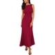 thumbnail image 1 of INSPIRE CHIC Vestidos de Cuello Barco para Mujeres Sin Mangas Elegante Vestido de Cóctel Maxi L Burdeos, 1 of 6