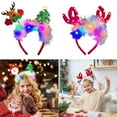 thumbnail image 2 of JZROCKER Christmas Headband Festival Hat Hairhoop NewYear Family Gathering Headpieces, 2 of 20