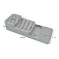 thumbnail image 6 of axGear Kitchen Drawer Organizer Tray for Knives Knife Block Cutlery Storage Grey, 6 of 7