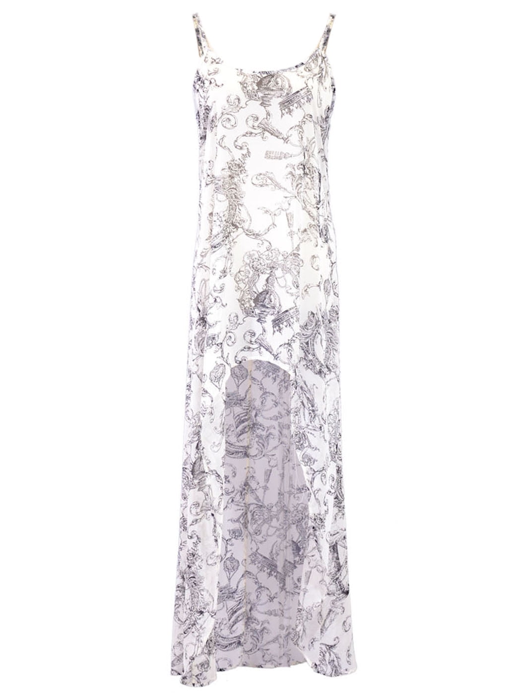flowy sheer robe