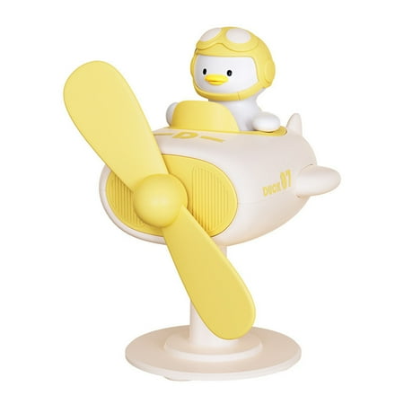 

RUNOLIG Mini Personal Desk Fan Portable Cartoon Duck Usb Table Fan For Office Travel