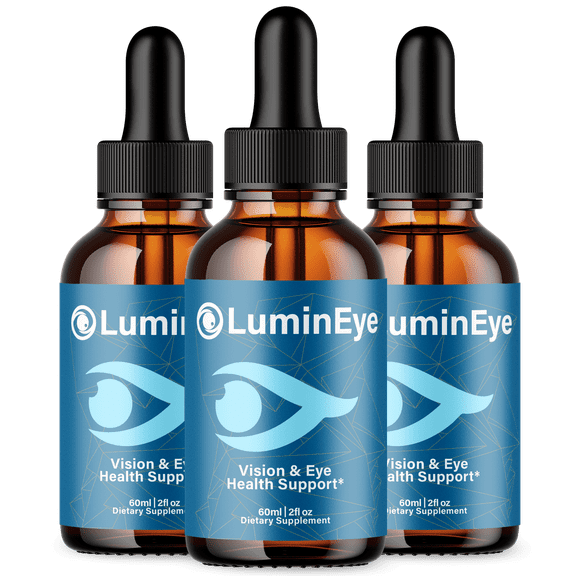 LuminEye Vision Support Drops Advanced Formula Eye Health Supplement Lumin Eye 90 Servings