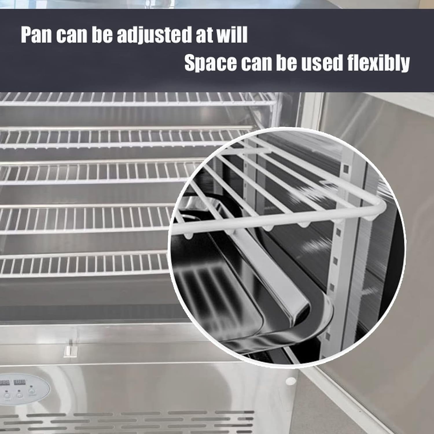 Blast Chiller Commercial Blast Freezer 150L 5 Trays, Blast Chiller Freezer, Gelato Ice Cream Freezer, Stainless Steel Blast Chiller for Baking, Dumplings, Meat, Seafood, Fish, Bread