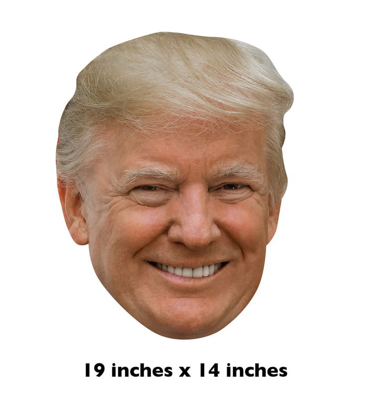 President Donald Trump Big Head Yard Sign, 19" x 14"