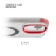 thumbnail image 3 of Funda Case GHOSTEK Covert Mag para iPhone 16e Transparente, 3 of 6