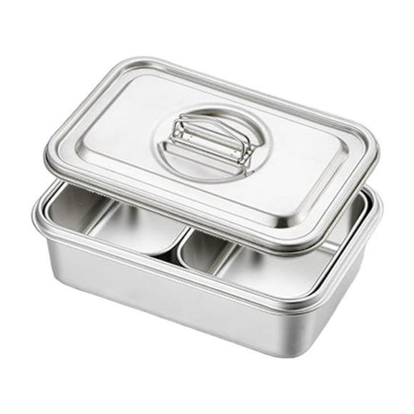 Rongfmy Chafing Dish Food Chafer Kitchen Dinners Buffet Server Chafing Buffet Chafer Set 2 Compartments