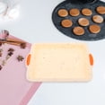 thumbnail image 3 of LOLIPPYY Beige Silicone Square Baking Dish for Home Kitchen Use with Excellent Flexibility and High Temperature Resistance 8.5x8.5 Inches, 3 of 6