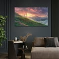 thumbnail image 3 of Christian Wall Art Jesus God Canvas Art Cross And Flower Painting For Livingroom Decor Office Bedroom Decoration, 3 of 7