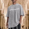 thumbnail image 2 of chencehns Christian Jesus Loves You Shirts for Men Religious Oversized Graphic Tees Jesus Faith Acid Wash T Shirt God Top, 2 of 10