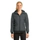 thumbnail image 1 of Chaqueta cortavientos con capucha y relieve Sport-Tek LST53 Graphite Grey/Black XL, 1 of 1