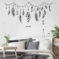 thumbnail image 3 of 60x90CM Feather Patterns Wall Stickers Tattoo for Bedroom Decorations decal PVC wall PVC Self-adhesion Wall Decals, 3 of 6
