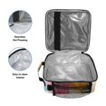 thumbnail image 3 of Haosy Watercolor Bird Tulip Reusable Lunch Box Men/Women Insulated Lunch Bag for School Picnic Travel, 3 of 6