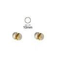 thumbnail image 5 of Hyasfey 1 Pair Ear Clips Elegant Non Piercing Magnetic Gold-plated Without Ear Hole Dress Up Gifts Women Faux Pearl Clip Earrings Charm Jewelry Fashion Accessory, 5 of 7