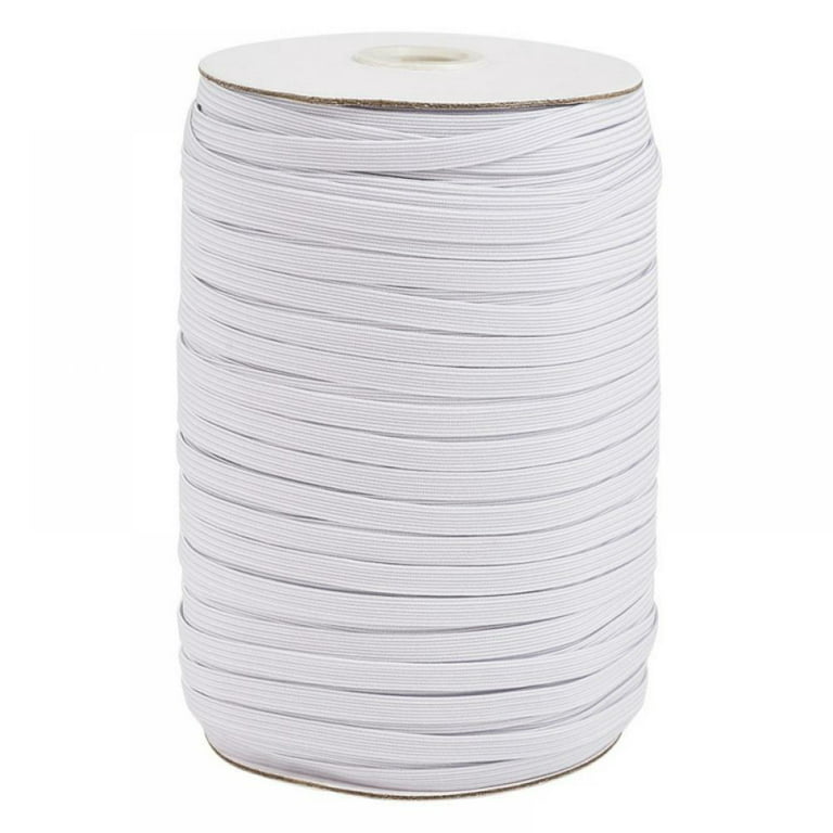 1/4 Inch Elastic Bands for Sewing, Stretchy Waistband Ribbon Cord